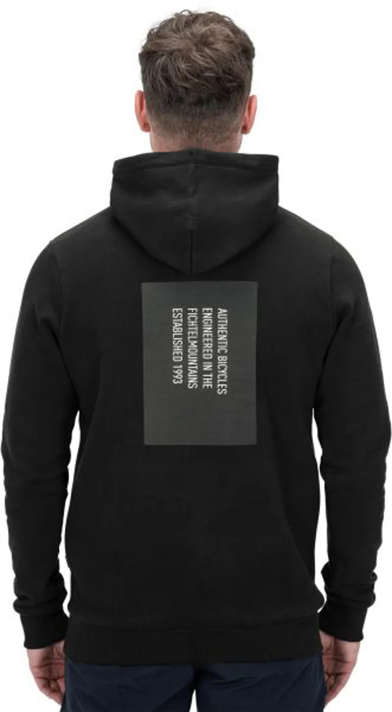 Cube Organic Hoodie in Black-1